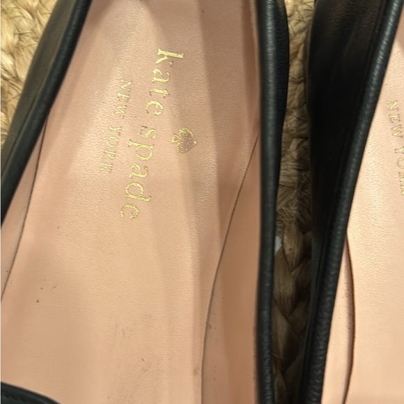 Kate Spade Classic Black Loafers - Picture 5 of 6
